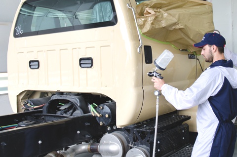 Voorbewerker autospuiter gezocht